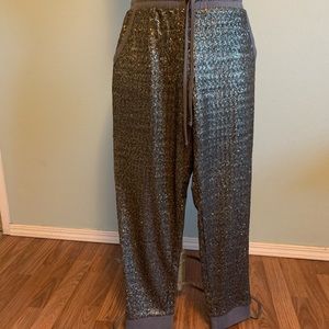 Pants jumper style.  Mossimo sequins w POCKETS.